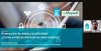 Afepadi retoma sus formaciones con una nueva sesión sobre protección de datos y publicidad